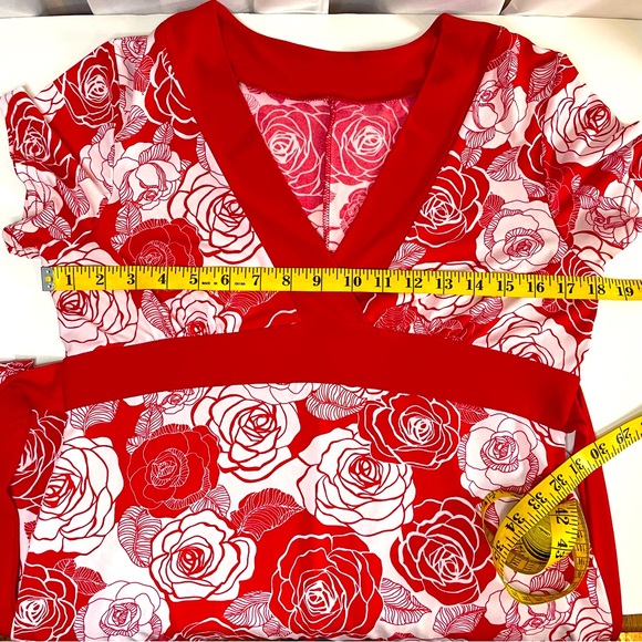 Item 58 Midi V neck dress size S - Picture 4 of 4